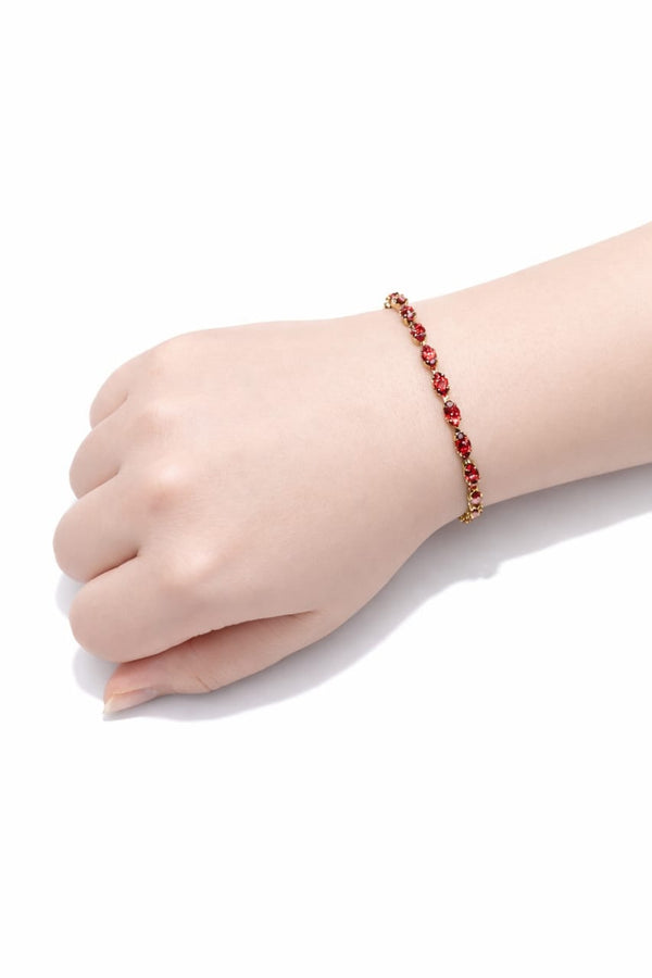 𝐆𝐨𝐥𝐝𝐞𝐧 𝐞𝐥𝐞𝐠𝐚𝐧𝐜𝐞 𝐰𝐢𝐭𝐡 𝐫𝐞𝐝 𝐠𝐞𝐦𝐬𝐭𝐨𝐧𝐞𝐬 𝐁𝐚𝐫𝐚𝐬𝐥𝐞𝐭   – 𝟏 𝐏𝐢𝐞𝐜𝐞